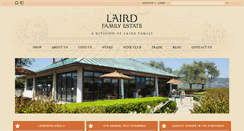 Desktop Screenshot of lairdfamilyestate.com